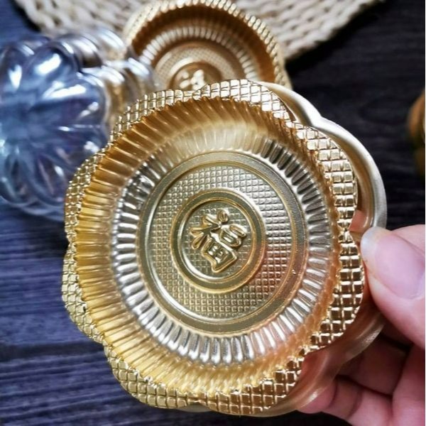 ◎100-125G◎梅花福雪媚娘天地蓋吸塑西點盒(50組入)/月餅烘焙糕點盒/西點蛋糕盒/點心盒/麵包盒/甜甜圈蛋糕盒-細節圖2