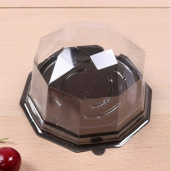 ◎95-125g◎雪媚娘多邊吸塑西點盒/月餅烘焙糕點盒/西點蛋糕盒/點心盒/麵包盒/甜甜圈蛋糕盒-細節圖4