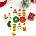 ▪5張入▪聖誕節系列糖果點心標籤貼紙/禮盒貼/烘焙包裝盒封口貼/餅乾裝飾貼紙-規格圖8