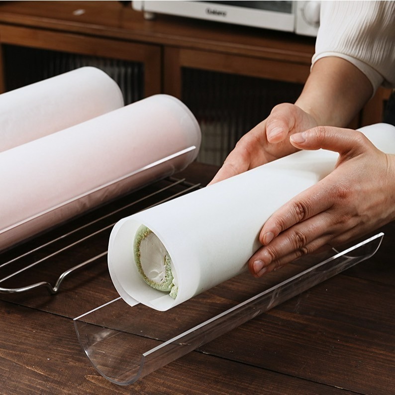 ◎∅7.5/8.6/9.4cm◎蛋糕卷定型器/壓克力U型透明胖胖捲固定器/半圓加厚長30cm烘焙工具-細節圖3