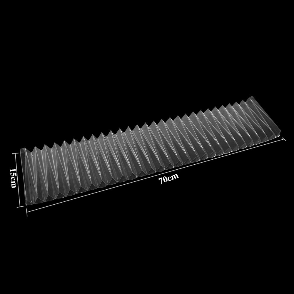 3D透明塑料摺紙慕斯蛋糕圍邊模具/DIY烘焙印花模Cake stencil-細節圖6