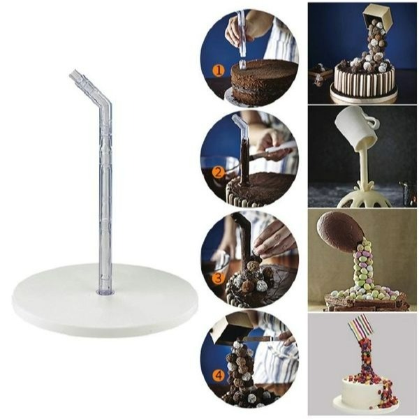 創意反重力蛋糕架/蛋糕框架套裝/烘焙工具/翻糖蛋糕裝飾模具-細節圖2