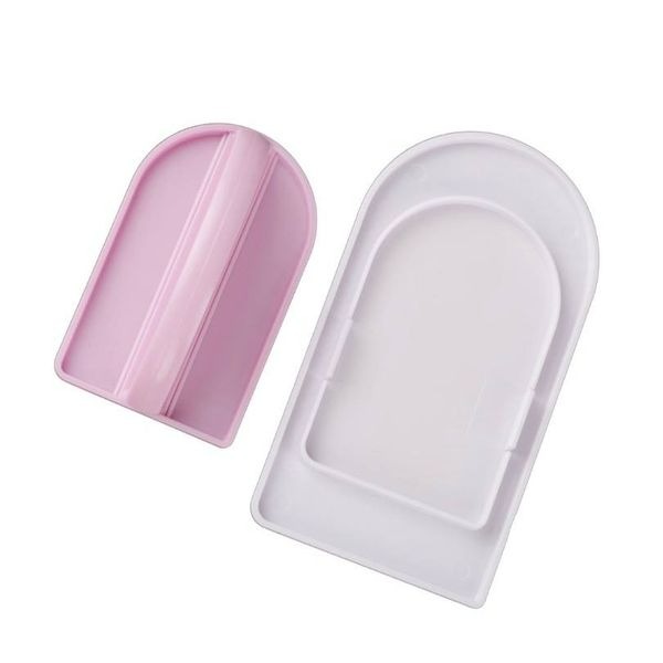 高品質光滑可拆卸翻糖蛋糕抹平工具/蛋糕奶油表面抹平器/蛋糕抹面DIY工具-細節圖2