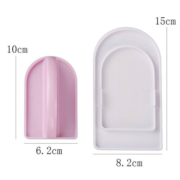 高品質光滑可拆卸翻糖蛋糕抹平工具/蛋糕奶油表面抹平器/蛋糕抹面DIY工具-細節圖5