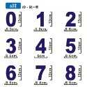4/6/8/10/12吋整套0~9數字蛋糕模板(9件套)/組合數字網紅生日蛋糕模具套裝胚-規格圖9