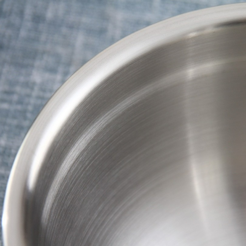 304不銹鋼打蛋盆/砂光拉絲沙拉攪拌盆/附刻度SUS304多用途盛菜盆-細節圖5