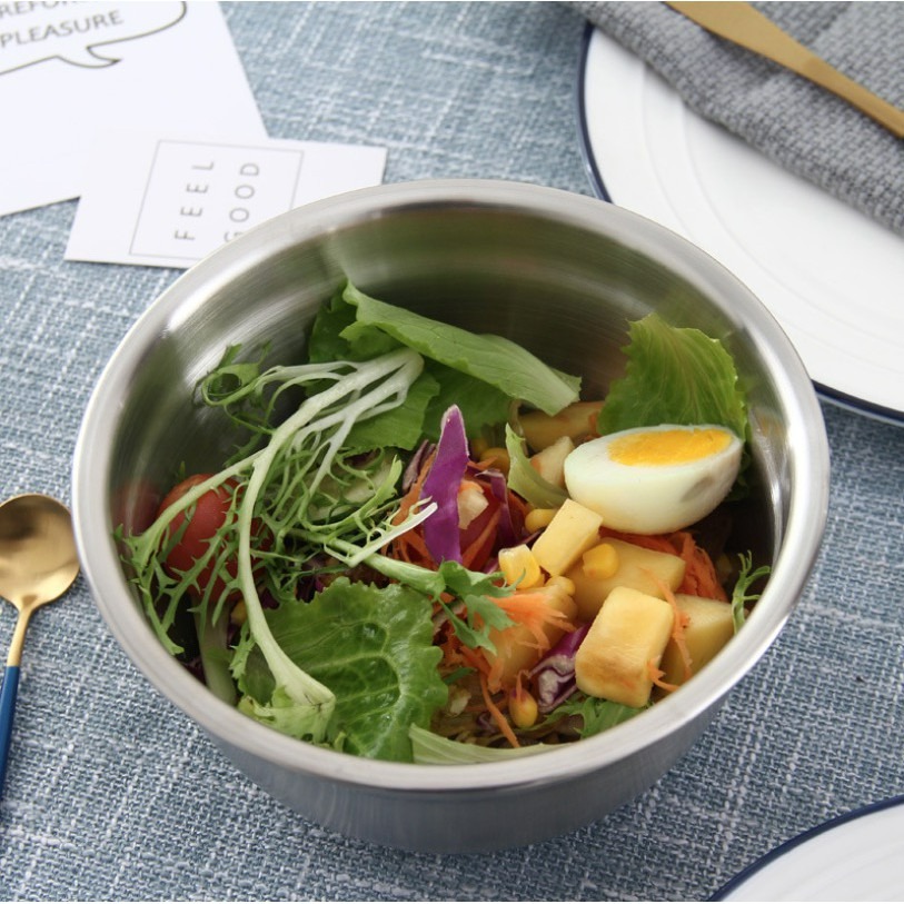 304不銹鋼打蛋盆/砂光拉絲沙拉攪拌盆/附刻度SUS304多用途盛菜盆-細節圖7