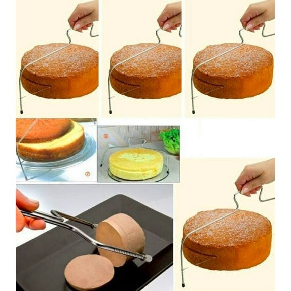 不銹鋼蛋糕分片器/切片器/蛋糕分層切割器/烘焙用品/包裝材料/點心/麵包/廚房/裱花-細節圖5