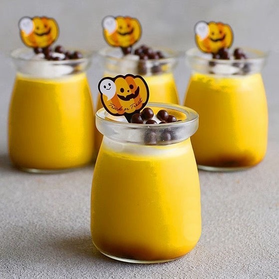 ◎混裝20片◎萬聖節南瓜幽靈蝙蝠城堡款裝飾禮物插籤/插牌紙卡/烘焙裝飾/萬聖節裝飾吊牌/杯子蛋糕插牌-細節圖5