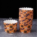 ▪50只入▪女孩幽靈南瓜萬聖節油紙紙杯/halloween蛋糕紙杯/機制高溫瑪芬紙杯/杯子蛋糕紙杯/耐高溫淋膜蛋糕紙托-規格圖10