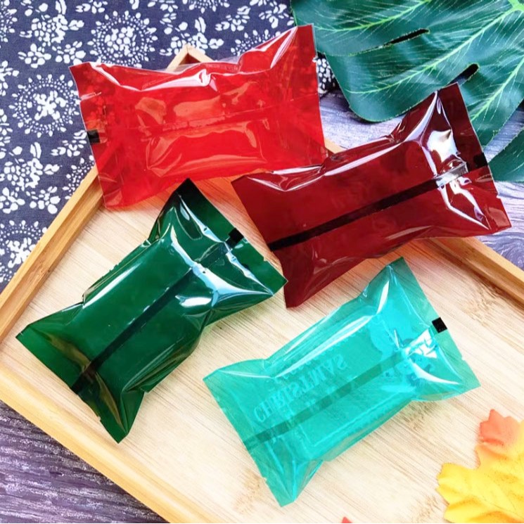 ▪ 7*12cm▪加厚聖誕瑪德蓮機封袋(約100只混入)/咖色常溫磅蛋糕費南雪烘焙包裝袋子/方塊酥曲奇餅點心袋/老人麋鹿-細節圖4