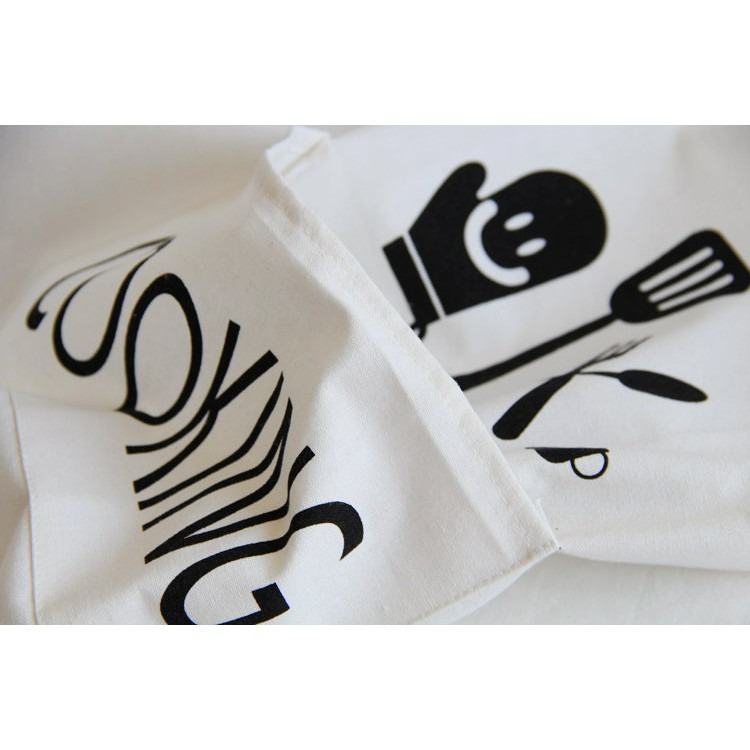 原創cooking日式棉麻圍裙/畫衣/廚房工作服/店服/麵包店烘培全棉圍裙-細節圖8