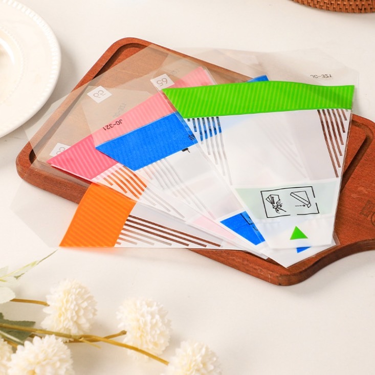 ▪ 10入▪一次性易撕三明治包裝袋/三明治專用透明袋/三角蛋糕烘焙麵包包裝袋-細節圖5