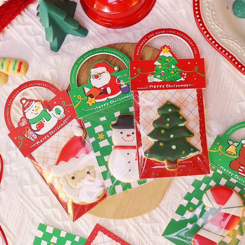 ▪歡樂聖誕頁眉卡頭/糖霜餅乾包裝墊片/曲奇瑪德琳裝飾紙卡片-細節圖3