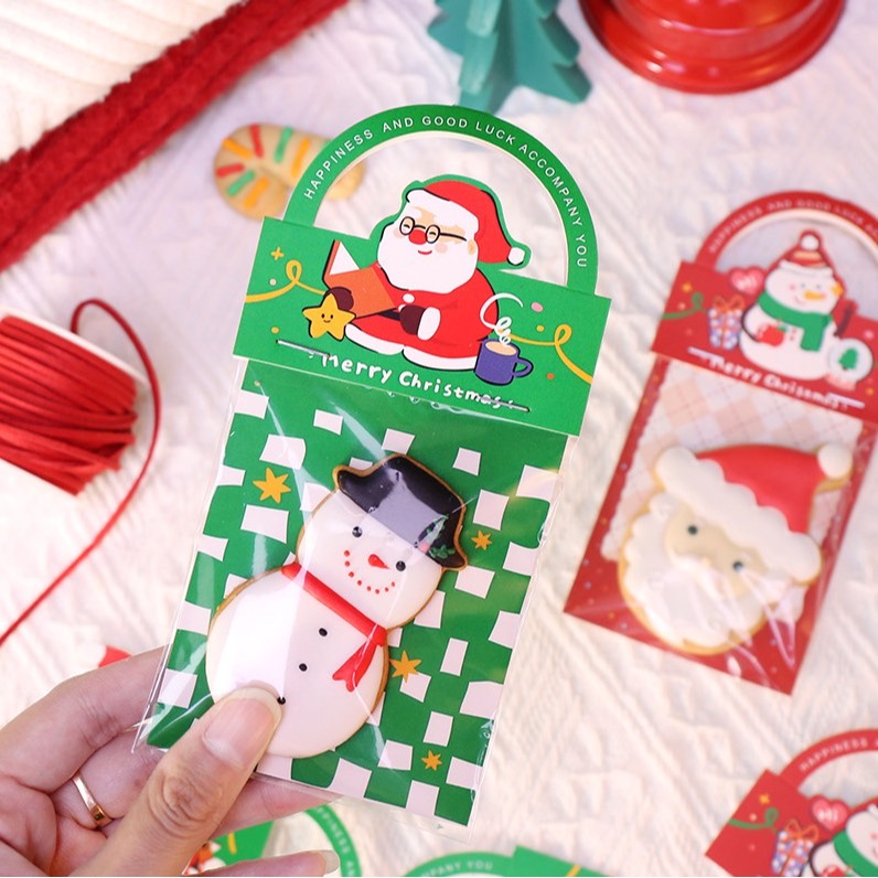 ▪歡樂聖誕頁眉卡頭/糖霜餅乾包裝墊片/曲奇瑪德琳裝飾紙卡片-細節圖4