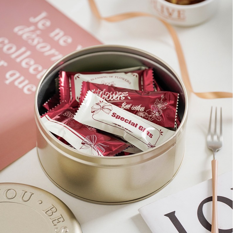 ◎3.9*9cm◎Flowers海鹽杏仁太妃糖包裝袋咖啡糖鋁膜機封袋(約100只混裝)/食品級鋁箔糖果機封袋/咖啡糖op-細節圖3