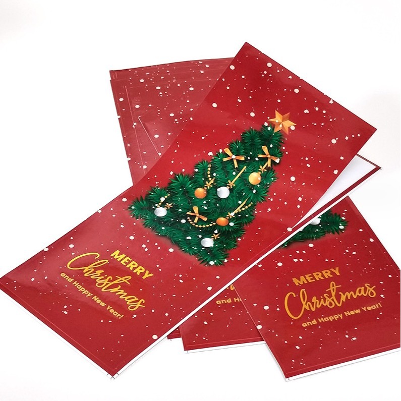 ◎10張=10枚◎燙金長方形聖誕節封口貼紙/禮盒包裝貼/餅乾袋貼紙/卡通趣味烘焙包裝盒封口裝飾貼紙-細節圖3