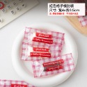 ◎5入◎紅色格子慕斯蛋糕手工甜點包裝手提盒/婚禮伴手禮盒子/聖誕節蛋糕包裝盒-規格圖6