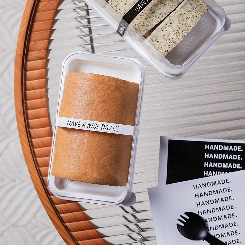 ◎5入◎哈尼瑞士捲毛巾捲切塊慕斯蛋糕加厚透明吸塑打包盒/烘焙蛋糕捲包裝盒/千層蛋糕甜品野餐打包盒子-細節圖4