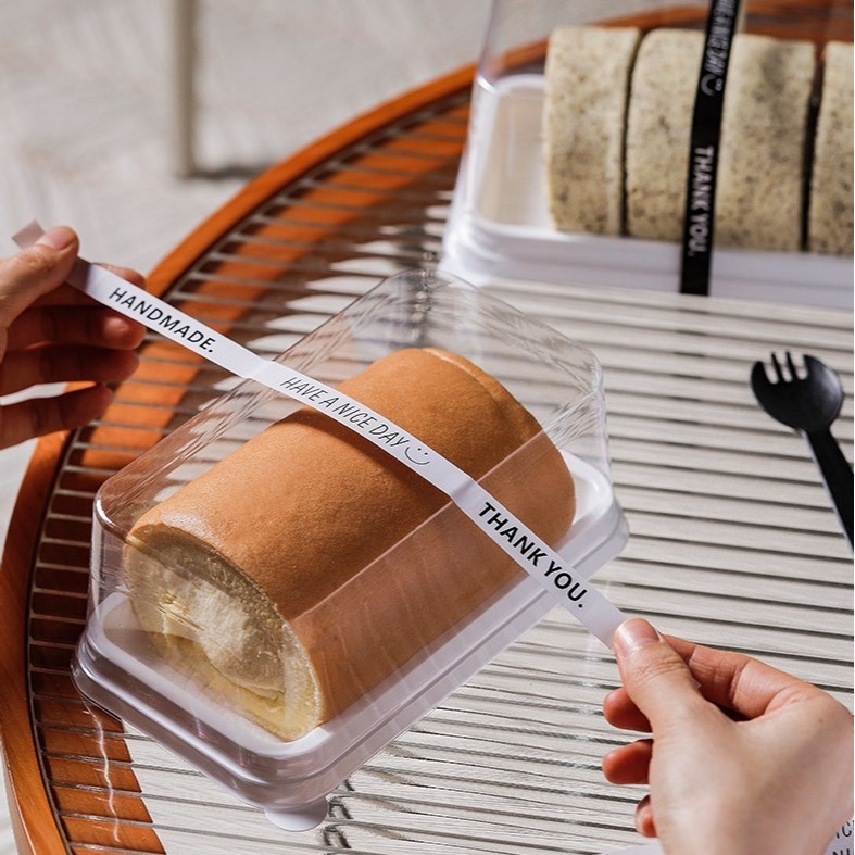 ◎5入◎哈尼瑞士捲毛巾捲切塊慕斯蛋糕加厚透明吸塑打包盒/烘焙蛋糕捲包裝盒/千層蛋糕甜品野餐打包盒子-細節圖6