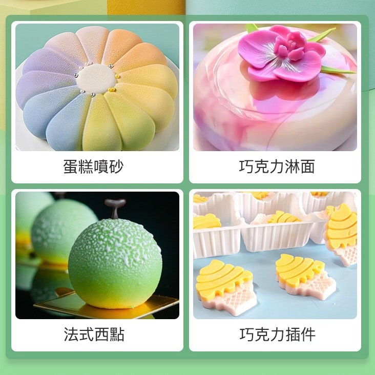 FC可食用巧克力油溶性色素(30g原裝瓶)/油性色膏/巧克力噴砂淋面調色顏料-細節圖5