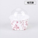 ◎50只入◎小號/大號含蓋趣味小清新系列耐高溫帶蓋捲口杯/馬芬烘焙紙杯/機制高溫瑪芬紙杯/戚風杯子蛋糕紙杯/蛋糕紙托-規格圖7