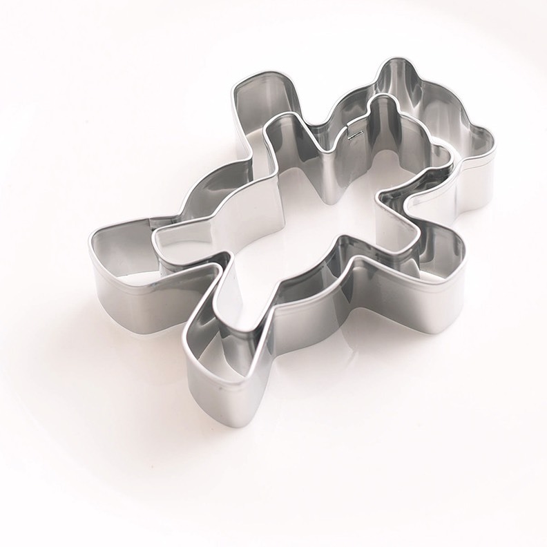 ▪2件套▪小熊不銹鋼果醬餅乾切模/花邊水果切模/翻糖模/烘焙模具/英式糖花DIY灌漿餅乾模/饅頭黏土模-細節圖4