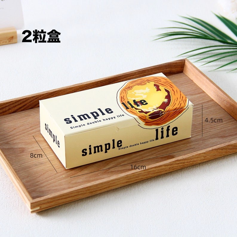 ◎5只入◎2/4/6粒型手繪風法式酥脆蛋塔翻蓋式包裝盒/千層蛋塔禮盒/葡式蛋塔包裝紙盒/千層花型蛋塔包裝盒-細節圖7