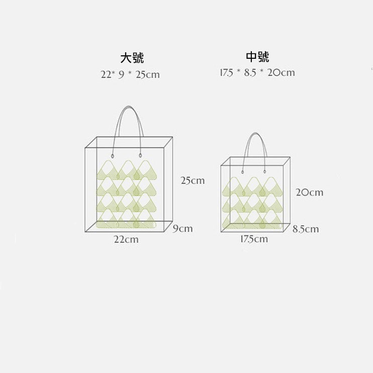 ◎2只入◎粽享端午端午節粽子手提袋包裝袋/端午伴手禮禮品袋/手提粽子包裝袋/創意香粽禮品提袋-細節圖5