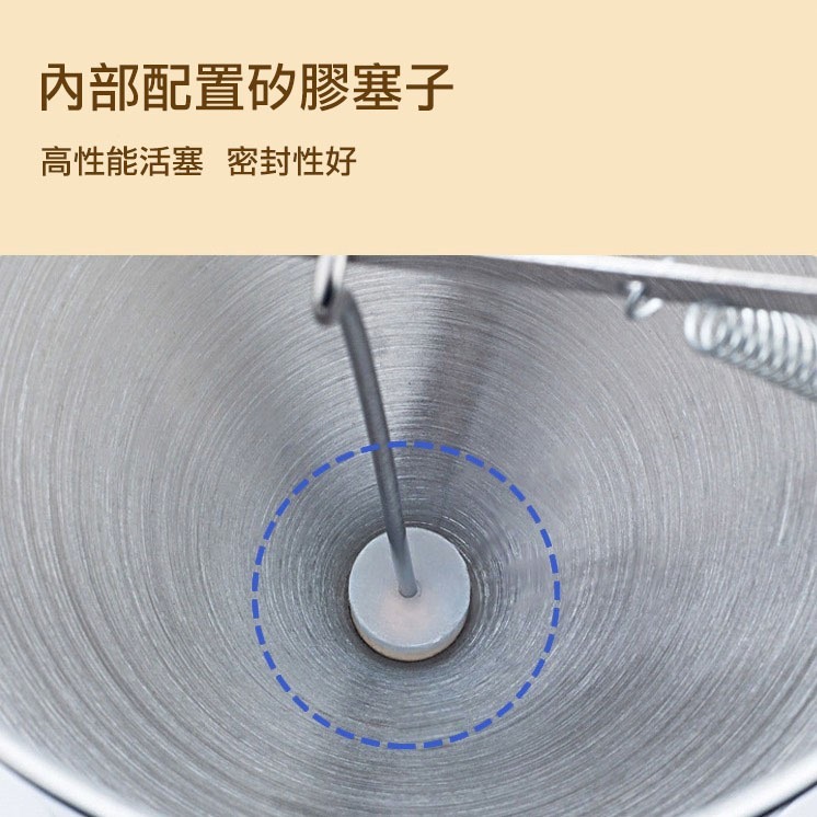 不銹鋼麵糊定量分配器(壺)/不鏽鋼章魚小丸子麵糊漏斗分離分配器/擺攤烘焙奶油漏斗-細節圖7