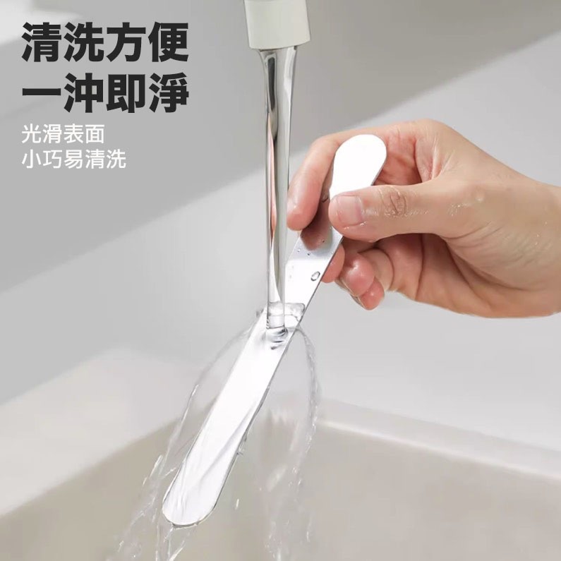 304不銹鋼包餡匙/刮刀/抹平刀/蛋糕脫模刀/雙頭抹刀奶油刮刀-細節圖5