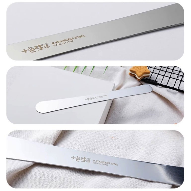304不銹鋼包餡匙/刮刀/抹平刀/蛋糕脫模刀/雙頭抹刀奶油刮刀-細節圖7