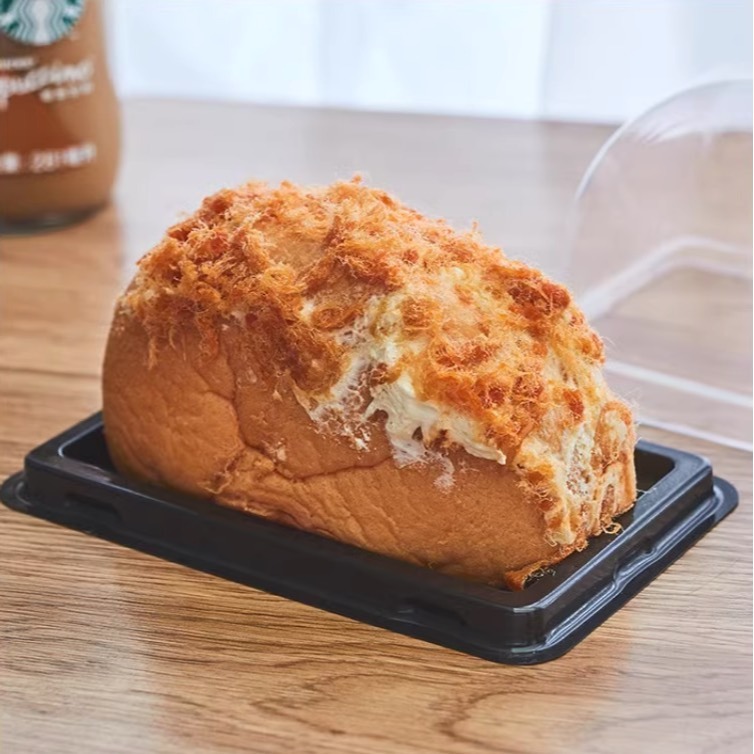 ◎大號◎單片式半圓式瑞士捲盒(10組or50組入)/虎皮卷盒/西點蛋糕盒/點心盒/麵包盒/蛋糕盒/吸塑包裝盒-細節圖3