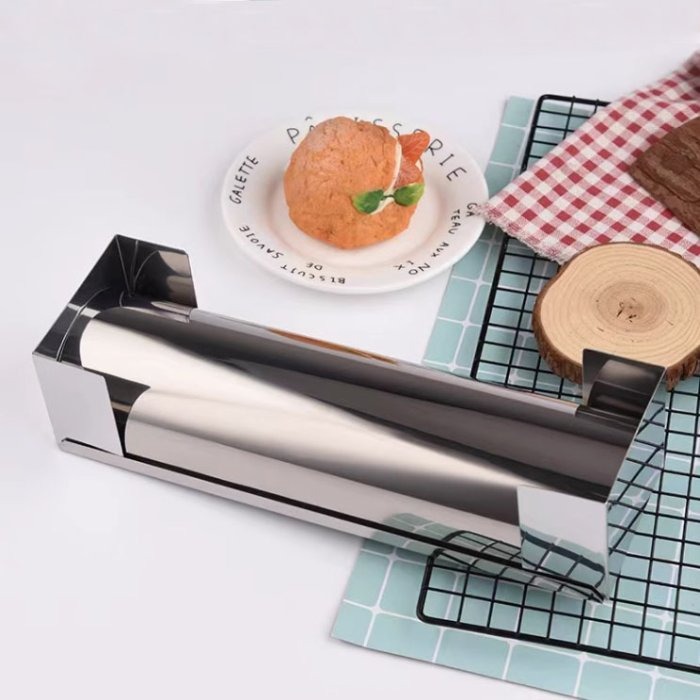 U型蛋糕卷定型模形/長條麵包夾層模具/家用不銹鋼可縮縮慕斯模/DIY西點麵包模具-細節圖5