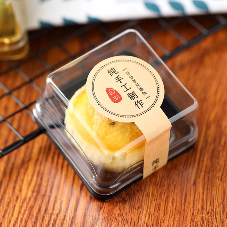 ◎50入◎100g用含蓋月餅吸塑包裝盒/蛋黃酥包裝/月餅塑料底墊/雪媚娘底托/蛋糕盒/天地蓋月餅吸塑盒-細節圖4