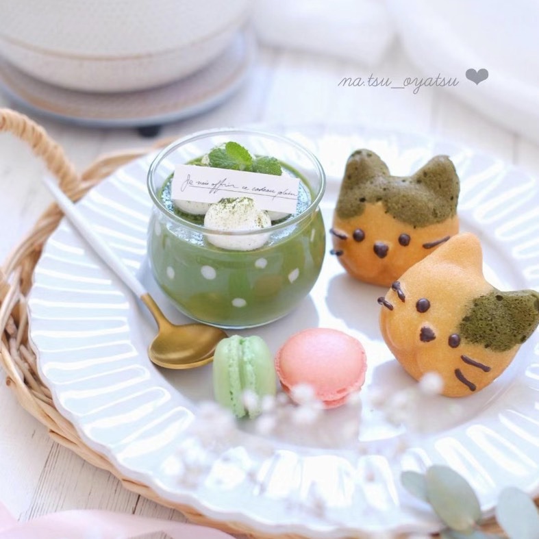 ◎9/12連◎Cotta原創設計加厚黑色貓頭模具/吐司麵包不沾烤盤/粟子蛋糕碳鋼烘焙模具/瑪德琳烤盤diy費南雪工具-細節圖3