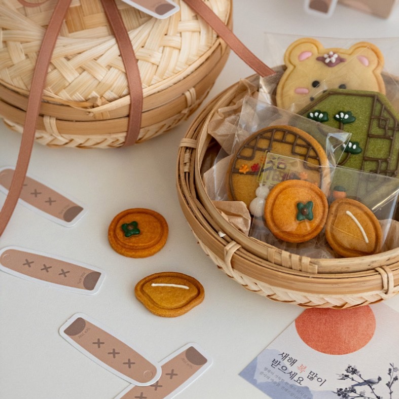 ◎3張/共90枚入◎新款燙金福字透明封口貼紙/餅乾袋裝飾貼/新年烘焙包裝盒封口貼/禮物貼紙/月餅貼/裝飾貼紙-細節圖3