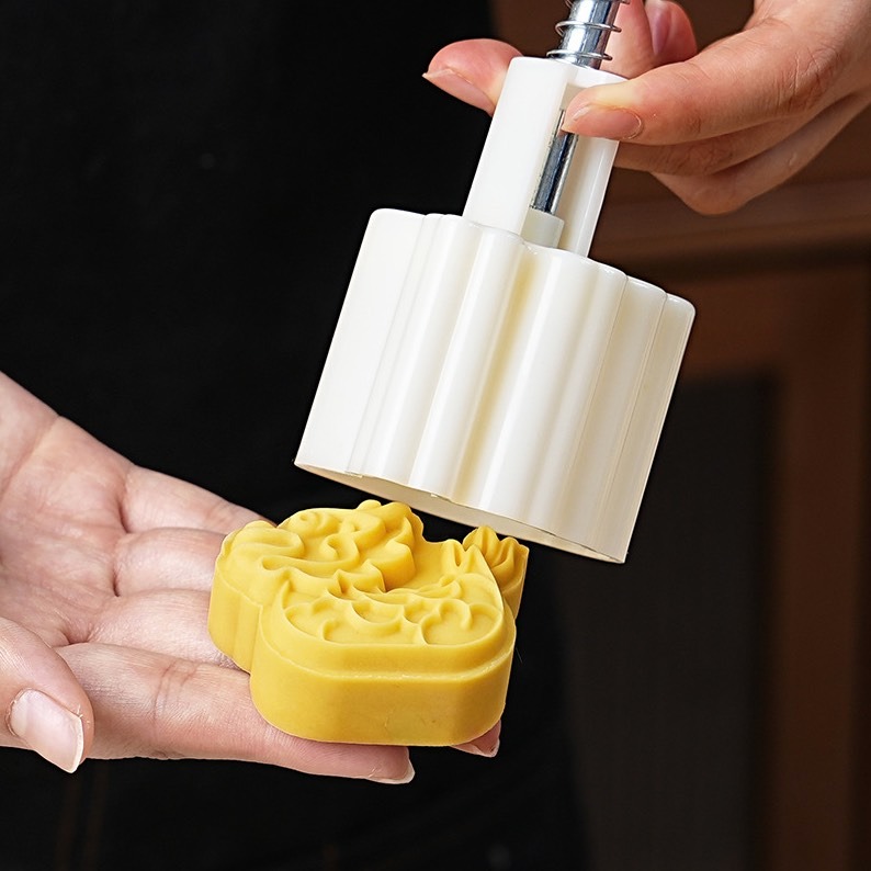 ◎50g◎端午節龍舟造型月餅模(1桶+1花片)/食品級手工壓模/中秋冰皮月餅模/鳳梨酥綠豆糕模-細節圖4