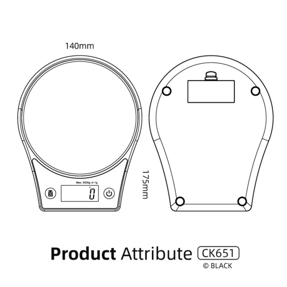◎1~5000g◎家用烘焙電子秤/廚房秤/茶葉秤/中藥秤/食物秤-細節圖8