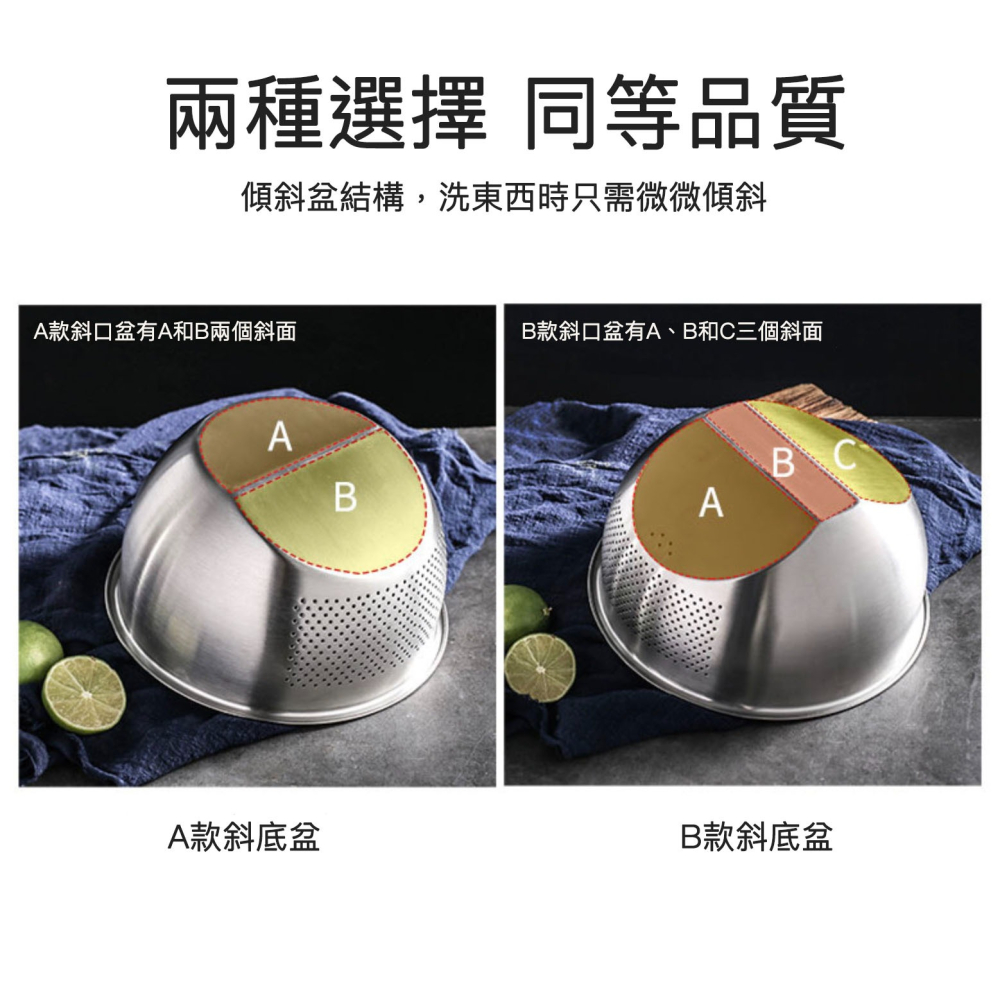 304不銹鋼淘米器/淘米盆/蔬果瀝水盆/多功能廚房用具-細節圖8