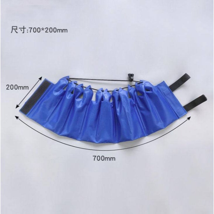 ◎綁帶式攪拌機重覆使用保冰袋/一體式麵糰降溫冰寶/烘焙冷敷鮮奶油打發低溫控溫抽繩式保冷袋-細節圖7