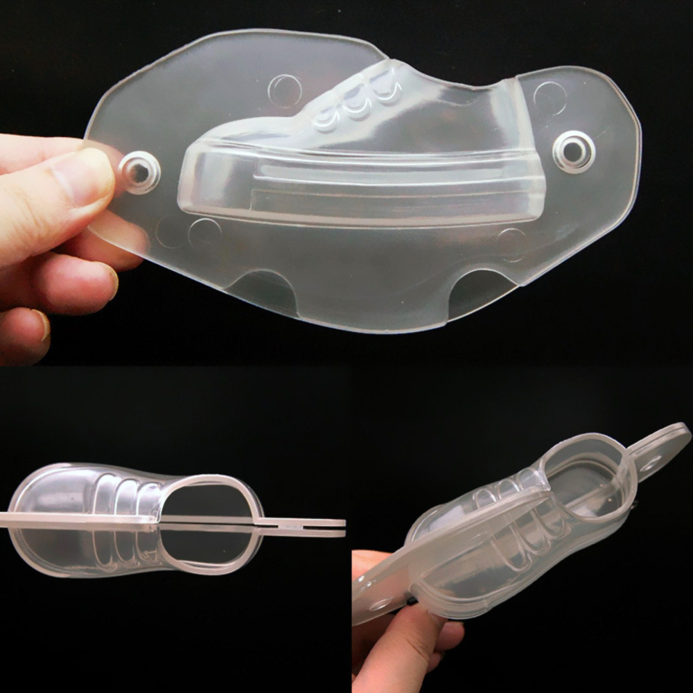 ◎3D立體小號童鞋籃球鞋DIY巧克力模具/透明ABS環保塑料硬模/手工巧克力模具-細節圖6