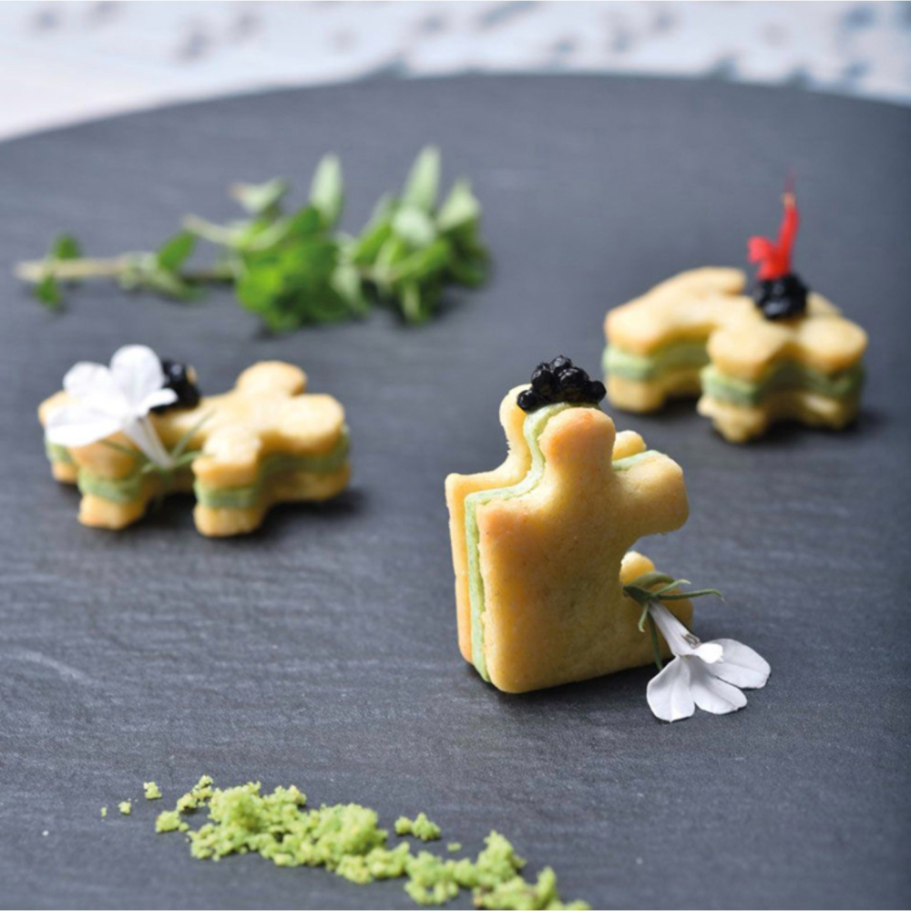 ◎4件組◎拼圖造型不銹鋼餅乾蛋糕切模/蔬菜切/月餅鳳梨酥模-細節圖4