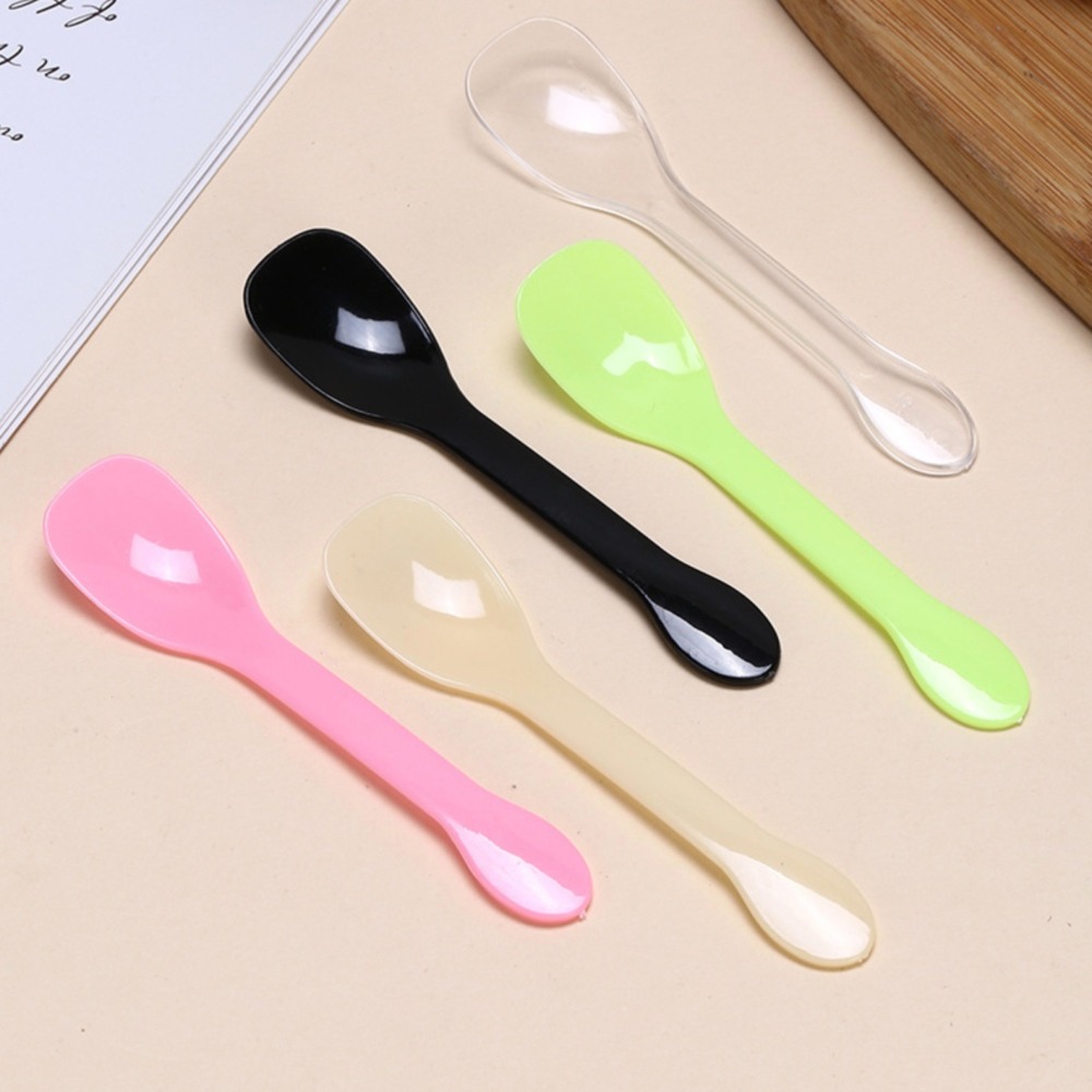 ◎10支組◎一次性塑料布丁勺/獨立包裝小湯勺/聖代勺/果凍布丁甜品冰淇淋勺/冰淇淋湯匙果凍布丁甜點湯匙-細節圖3