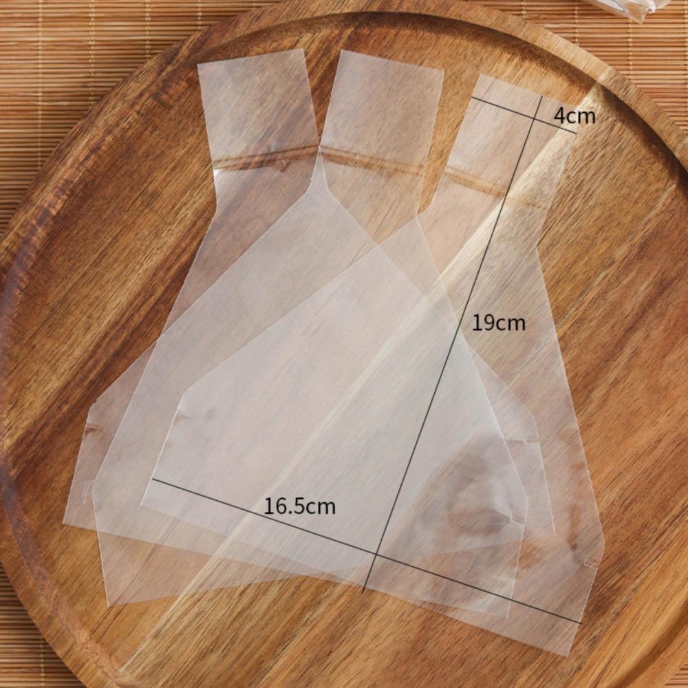 ◎約50只入◎日式三角飯糰透明包裝袋/日式壽司海苔打包袋/微波專用可加熱家用透明包裝紙-細節圖4