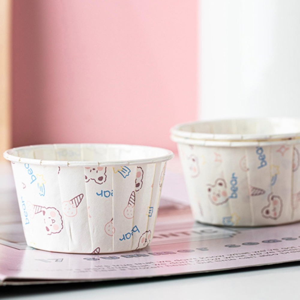 ◎50只入◎兒童節卡通捲邊蛋糕紙杯/馬芬烘焙紙杯/機制高溫瑪芬紙杯/戚風杯子蛋糕捲口紙杯/家用防油耐高溫麵包點心紙托-細節圖6