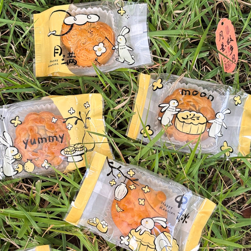 ◎63~80g◎玉兔月滿月餅側寬式機封袋(約50只/包)/月餅蛋黃酥食品機封袋/風琴袋/廣式冰皮月餅包裝袋-細節圖4