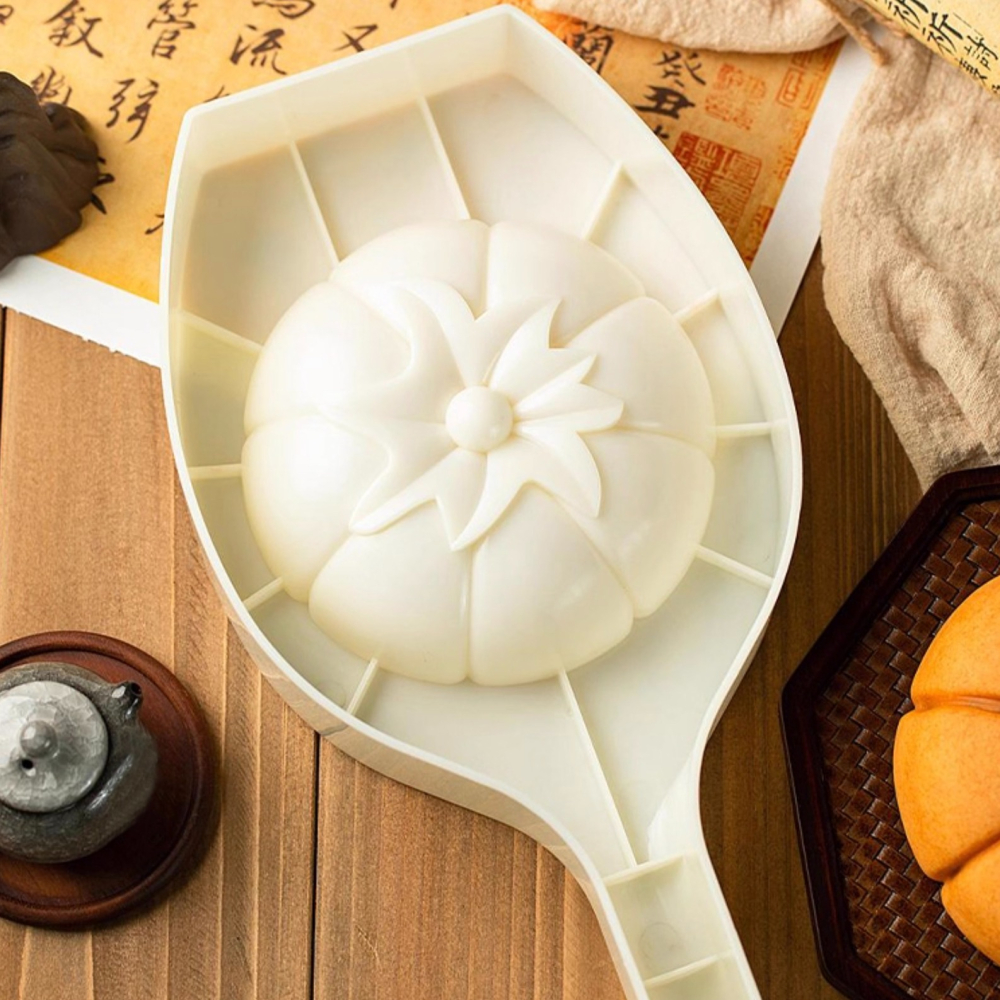 ◎500g=1斤◎手敲式南瓜造型月餅模/食品級手工壓模/中秋節立體大南瓜金瓜冰皮月餅模/鳳梨酥綠豆糕模/廣式大月餅模具-細節圖6