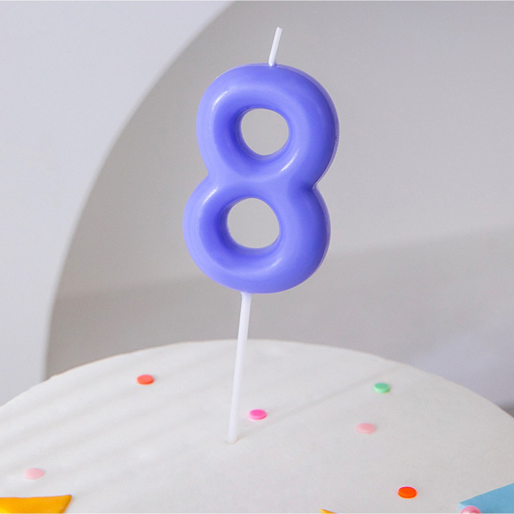 ◎0~9可選◎馬卡龍數字生日蛋糕蠟燭/浪漫求婚表白道具/漸變香薰蠟燭/蛋糕裝飾/創意派對佈置/成人兒童無煙週歲彩色蠟燭-規格圖10