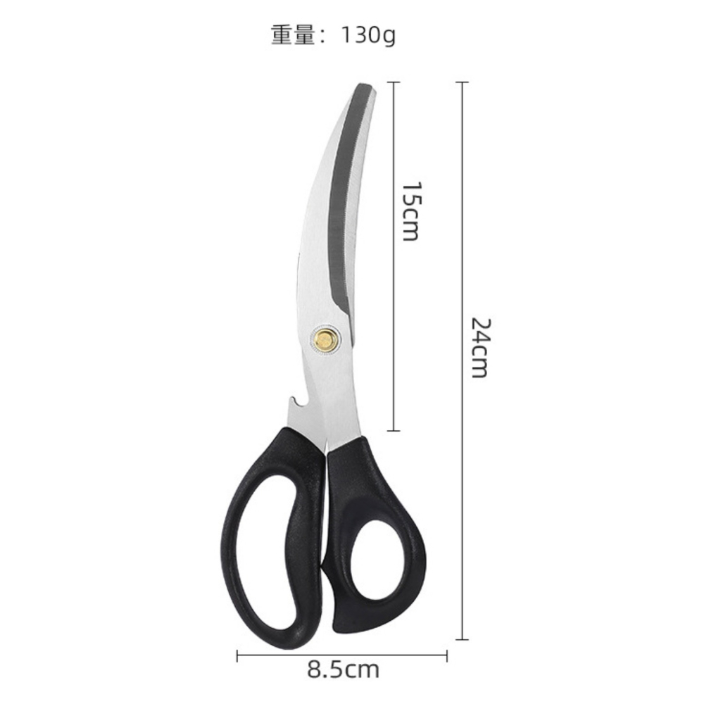 韓式烤肉剪刀/不鏽鋼餐廳烤肉雞排牛排剪/韓國料理家用多功能廚房用剪刀-細節圖10